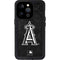 MLB Los Angeles Angels Dark Wash iPhone 15 Pro Waterproof Case